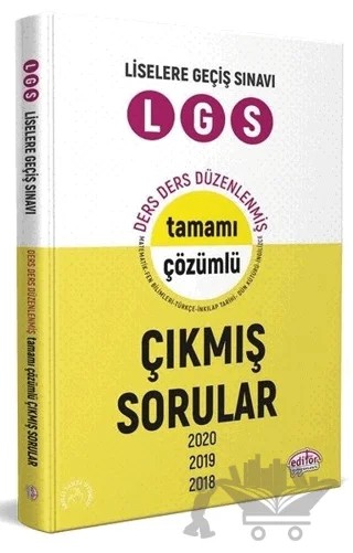 LGS Çıkmış Sorular ve Çözümleri – Kolektif – Editör Yayınevi kitap kapağı