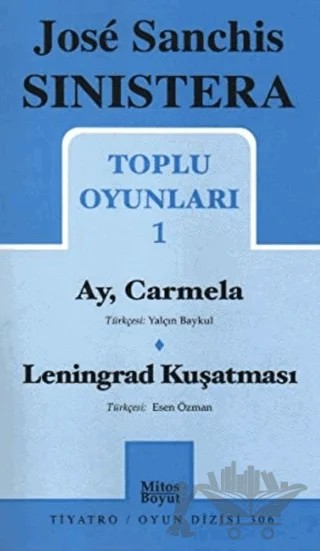 Toplu Oyunları 1 / Ay , Carmela - Leningrad Kuşatması – Jose Sanchis Sinistera – Mitos Boyut Yayınları kitap kapağı