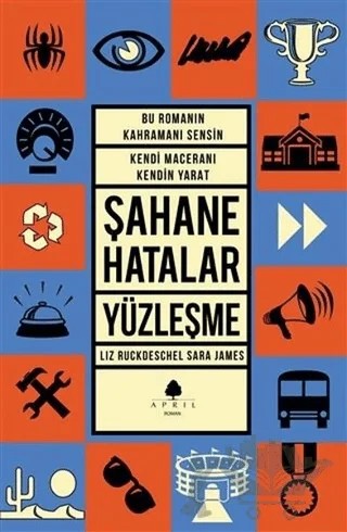 Şahane Hatalar - Yüzleşme – Liz Ruckdeschel, Sara James – April Yayıncılık kitap kapağı