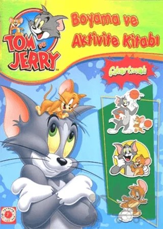 Tom ve Jerry - Boyama ve Aktivite Kitabı – Kolektif – Artemis Yayınları kitap kapağı