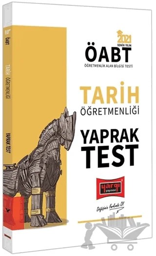 2021 ÖABT Tarih Öğretmenliği Yaprak Test – Kolektif – Yargı Yayınevi kitap kapağı