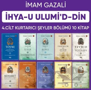 İhyau Ulumiddin 4. Cilt (Kurtarıcı Şeyler 10 Kitap) – İmam Gazali – Çelik Yayınevi kitap kapağı