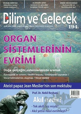 Bilim ve Gelecek Dergisi Sayı: 194 Haziran 2020 – Bilim ve Gelecek Dergisi Yayınları kitap kapağı