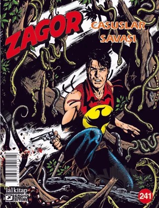 Zagor Sayı: 241 - Casuslar Savaşı – Luigi Mignacco – Lal Kitap kitap kapağı