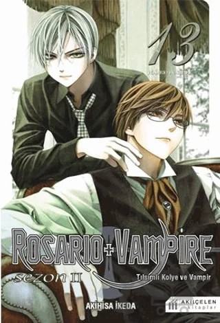 Rosario + Vampire - Tılsımlı Kolye ve Vampir Cilt 13 – Akihisa İkeda – Akıl Çelen Kitaplar kitap kapağı