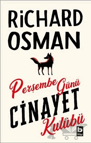 Perşembe Günü Cinayet Kulübü – Richard Osman – Bilgi Yayınevi kitap kapağı