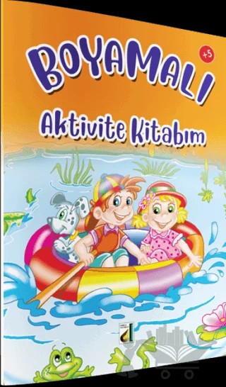 Boyamalı Aktivite Kitabım (Sarı) – Kolektif – Minik Damla Yayınevi kitap kapağı