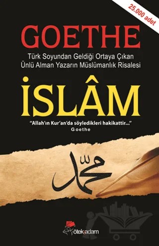 İslam / Goethe – Arif Arslan – Öteki Adam Yayınları kitap kapağı
