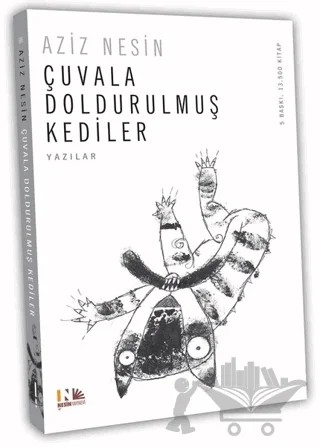 Çuvala Doldurulmuş Kediler – Aziz Nesin – Nesin Yayınevi kitap kapağı