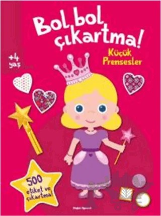 Bol Bol Çıkartma - Küçük Prensesler – Kolektif – Doğan Egmont Yayıncılık kitap kapağı