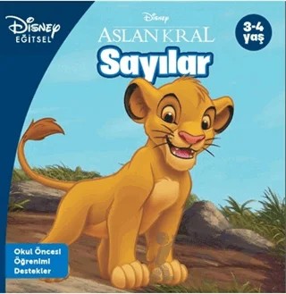 Disney Eğitsel Aslan Kral - Sayılar – Kolektif – Doğan Egmont Yayıncılık kitap kapağı