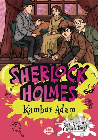 Sherlock Holmes - Kambur Adam – Sir Arthur Conan Doyle – Dokuz Çocuk kitap kapağı