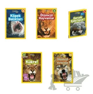 National Geographic Kids Ölümcül Hayvanlar Seti 5 Kitap – Melissa Stewart, Susan B. Neuman – Beta Kids kitap kapağı