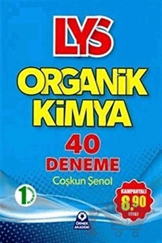 LYS Organik Kimya 40 Deneme – Coşkun Şenol – Örnek Akademi kitap kapağı