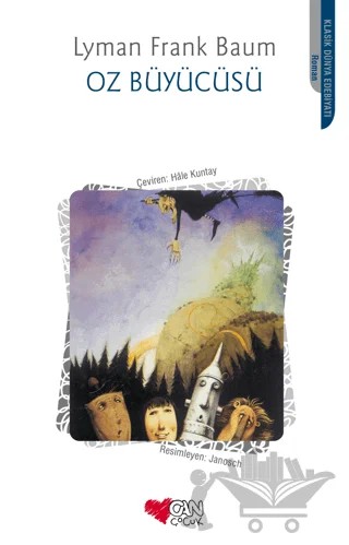 Sihirbaz Oz – Lyman Frank Baum – Can Çocuk Yayınları kitap kapağı