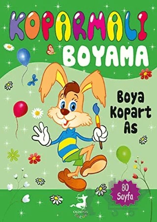 Koparmalı Boyama 1 – Kolektif – Olimpos Çocuk kitap kapağı