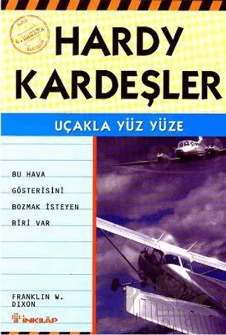 Hardy Kardeşler 4. Macera – Franklin W. Dixon – İnkılap Kitabevi kitap kapağı