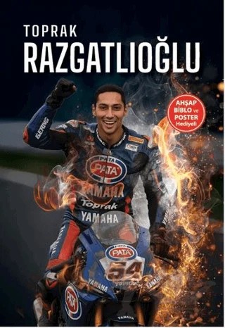 Toprak Razgatlıoğlu – Kerem Tek – SAGA Kitap kitap kapağı