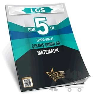 Liderler Karması LGS SON 5 Yıl Matematik Branş Çıkmış Sorular (2020-2024) – Kolektif – Liderler Karması Yayınları kitap kapağı