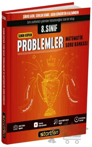8. Sınıf Senin Kupan Problemler Matematik Soru Bankası – Kolektif – Startfen Yayınları kitap kapağı