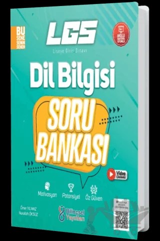 8. Sınıf LGS Dil Bilgisi Soru Bankası – Ömer Yılmaz, Nurullah Öksüz – Bilinçsel Yayınları kitap kapağı