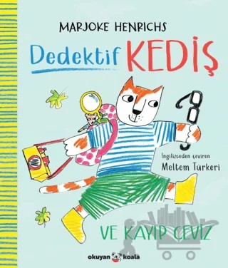 Dedektif Kediş ve Kayıp Ceviz – Marjoke Henrichs – Okuyan Koala kitap kapağı