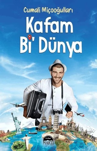 Kafam Bi Dünya – Cumali Miçooğulları – Martı Yayınları kitap kapağı