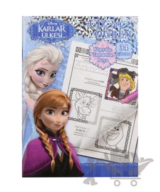 Disney Karlar Ülkesi Çiz ve Öğren – Kolektif – Doğan Egmont Yayıncılık kitap kapağı