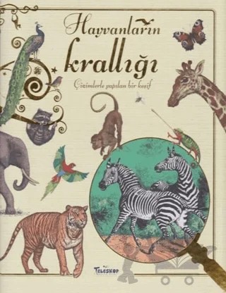 Hayvanların Krallığı – Annelies Marin – Teleskop Popüler Bilim kitap kapağı