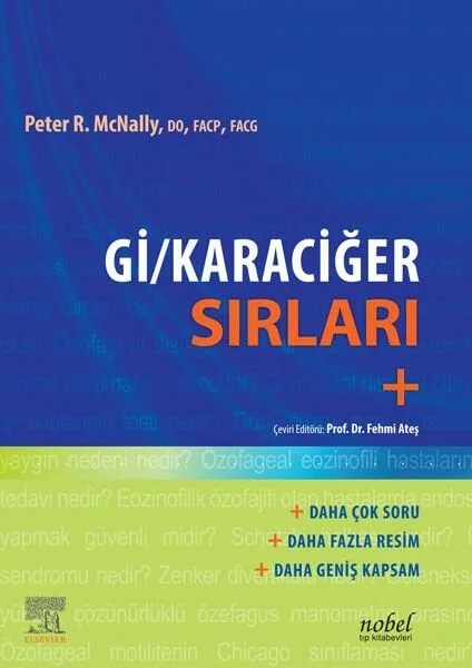 Gİ/Karaciğer Sırları – McNally – Nobel Tıp Kitabevleri kitap kapağı