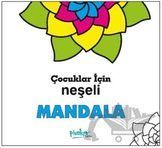 Çocuklar İçin Neşeli Mandala – Kollektif – Pinokyo Yayınları kitap kapağı