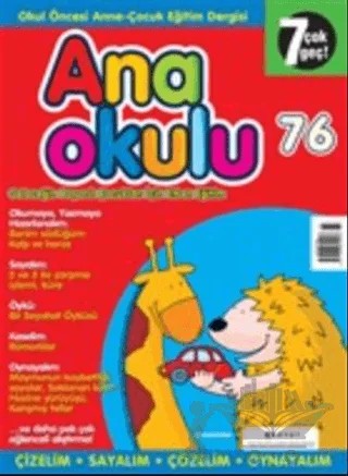 Anaokulu Sayı: 76 Anne-Çocuk Eğitim Dergisi – Boyut Yayın Grubu kitap kapağı