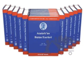 Atatürk'ün Bütün Eserleri Cilt: (30 Cilt Takım) – Mustafa Kemal Atatürk – Kaynak Yayınları kitap kapağı