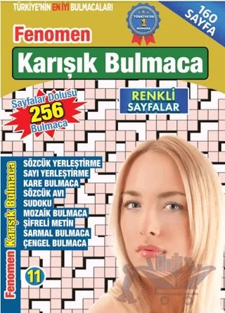 Fenomen Karışık Bulmaca 11 – Bertan Kodamanoğlu – Maxi Yayıncılık kitap kapağı