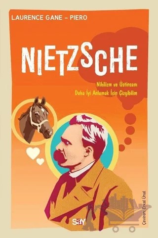 Nietzsche – Laurence Gane - Piero – Say Yayınları kitap kapağı