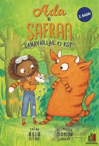 Ada ve Safran - Canavarlar ve Küf – Asia Citro – Orman Kitap kitap kapağı