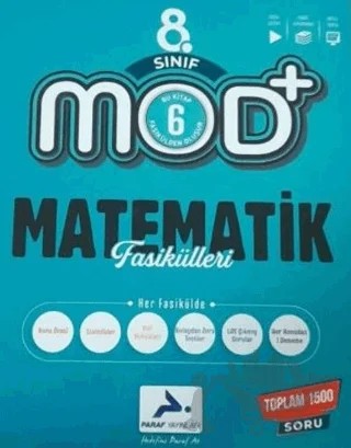 8. Sınıf Mod Matematik Fasikülleri – Kolektif – Paraf Yayınları kitap kapağı
