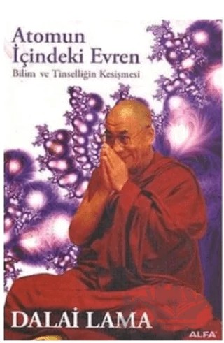 Atomun İçindeki Evren – Dalai Lama – Alfa Yayınları kitap kapağı