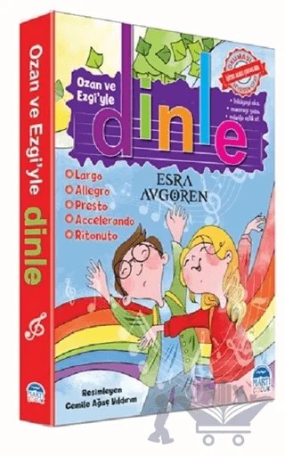 Ozan ve Ezgi’yle Dinle Seti – Esra Avgören – Martı Çocuk Yayınları kitap kapağı