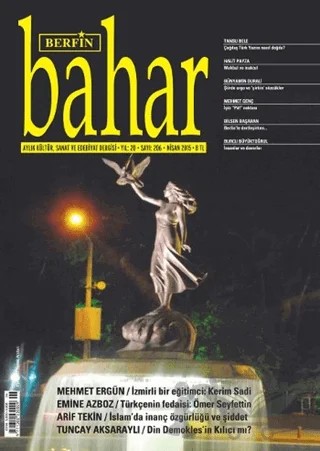 Berfin Bahar Aylık Kültür, Sanat ve Edebiyat Dergisi Sayı: 206 – Berfin Bahar Dergisi kitap kapağı