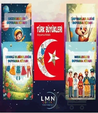 Eğlenceli Boyama Kitapları 5'li Set – Kollektif – Liman Çocuk Yayınevi kitap kapağı