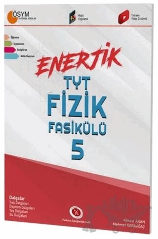 Enerjik TYT Fizik Fasikülü - 5 – Mehmet Karaağaç – Karaağaç Yayıncılık kitap kapağı