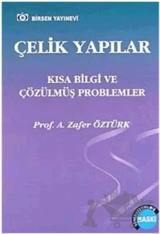 Çelik Yapılar – Zafer Öztürk – Birsen Yayınevi kitap kapağı