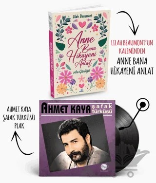 Plaklı Kitaplar - Anne Bana Hikayeni Anlat - Ahmet Kaya Şafak Türküsü – Lilah Beaumont – Halk Kitabevi kitap kapağı