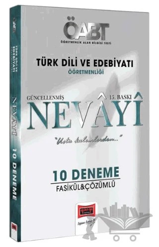 2023 KPSS ÖABT Nevayi Türk Dili ve Edebiyatı 10 Fasikül Deneme Tamamı Çözümlü – Kolektif – Yargı Yayınevi kitap kapağı