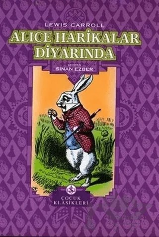 Alice Harikalar Diyarında – Lewis Carroll – İş Bankası Kültür Yayınları kitap kapağı