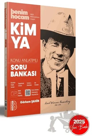 2025 11. Sınıf Kimya Konu Anlatımlı Soru Bankası – Görkem Şahin – Benim Hocam Yayınları kitap kapağı