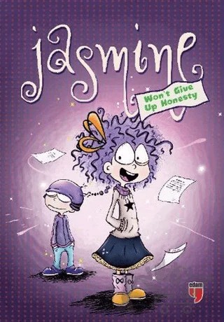 Jasmine Won't Give Up Honesty – Meryem Nuriye Yavuz – EDAM kitap kapağı