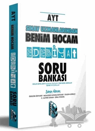 AYT Sınav Uzmanlarından Edebiyat Soru Bankası – Kolektif – Benim Hocam Yayınları kitap kapağı