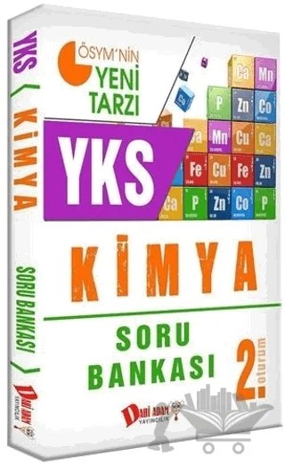 YKS Kimya Soru Bankası – Kolektif – Dahi Adam Yayıncılık kitap kapağı